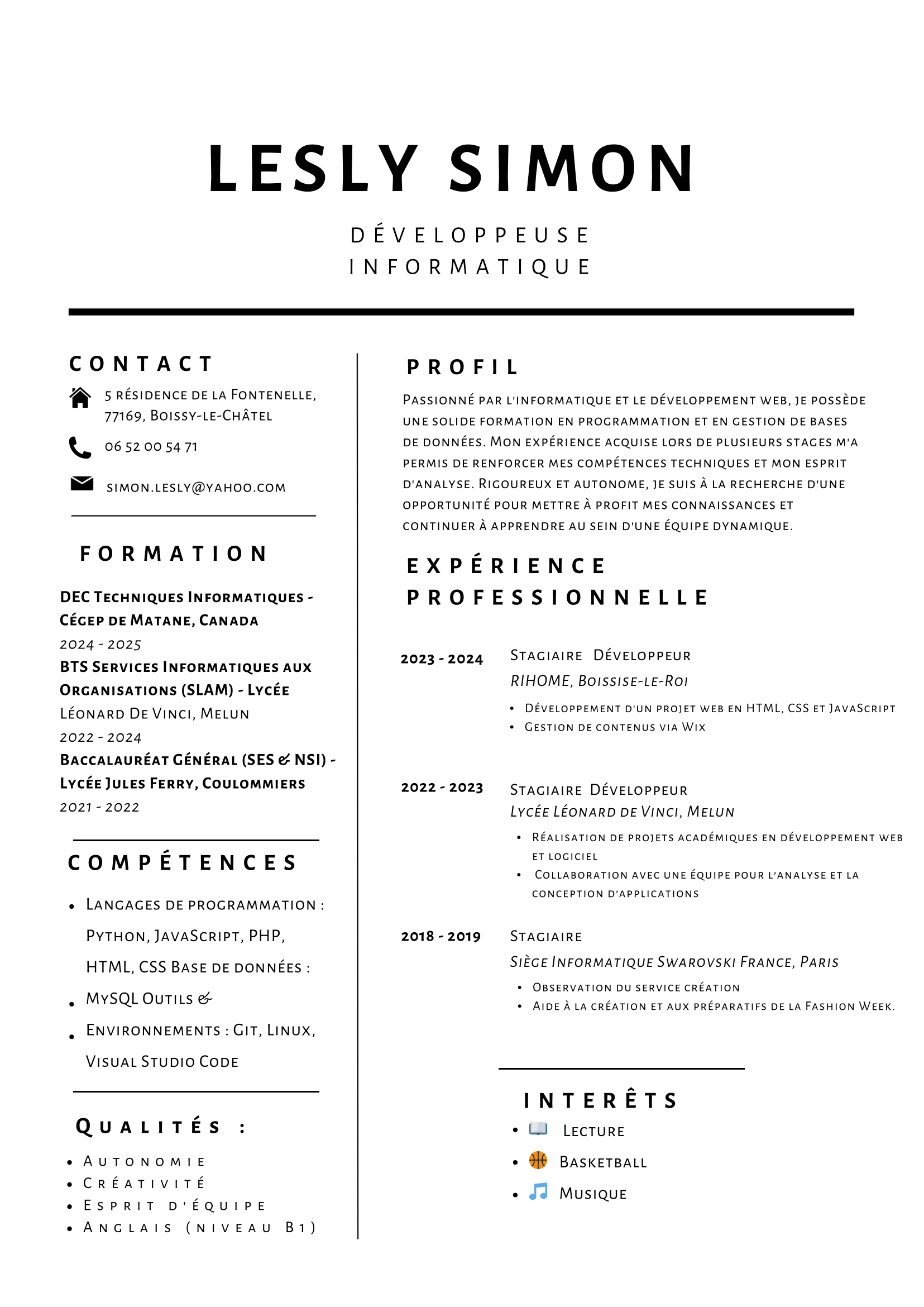 Curriculum Vitae